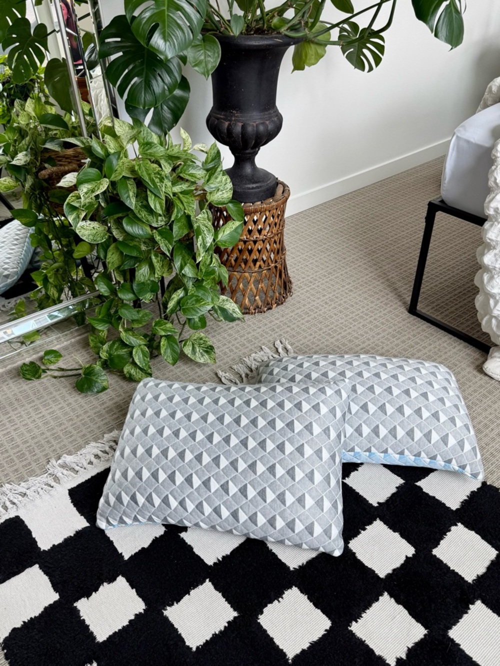 NWOT - Fill Adjustable Memory Foam Standard Size Bed Pillows | Set of 2